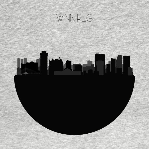 Winnipeg Skyline by inspirowl